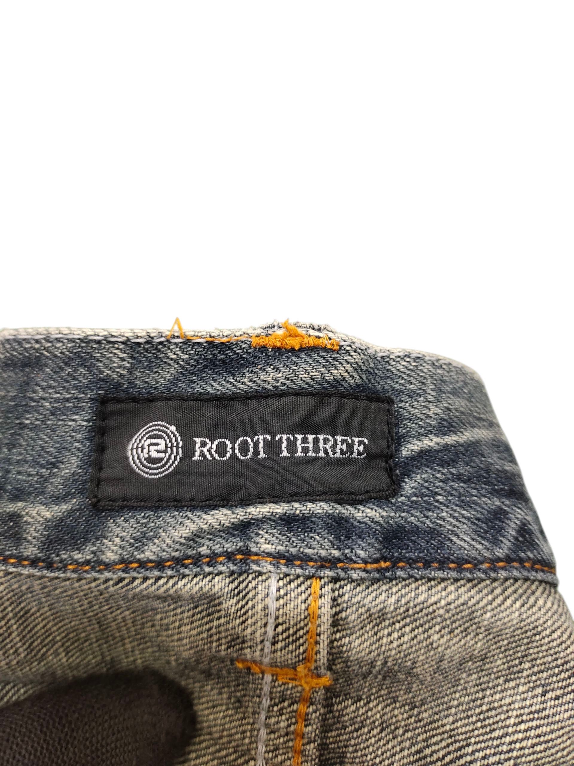 Hysteric Glamour × Undercover Japanese Brand Root Three Clawmark Distress Faded Jeans Size US 32 / EU 48 - 10 Thumbnail