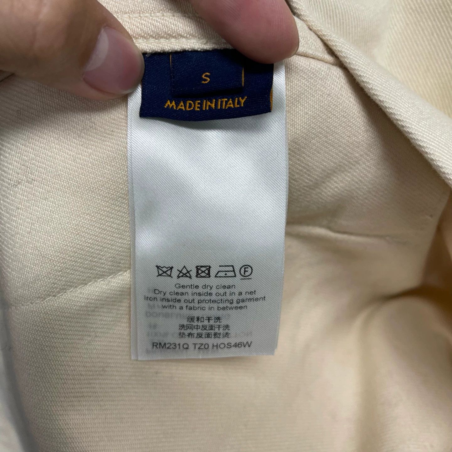 Louis Vuitton LV 23ss embossed allover short denim shacket S new Size S / US 4 / IT 40 - 4 Thumbnail
