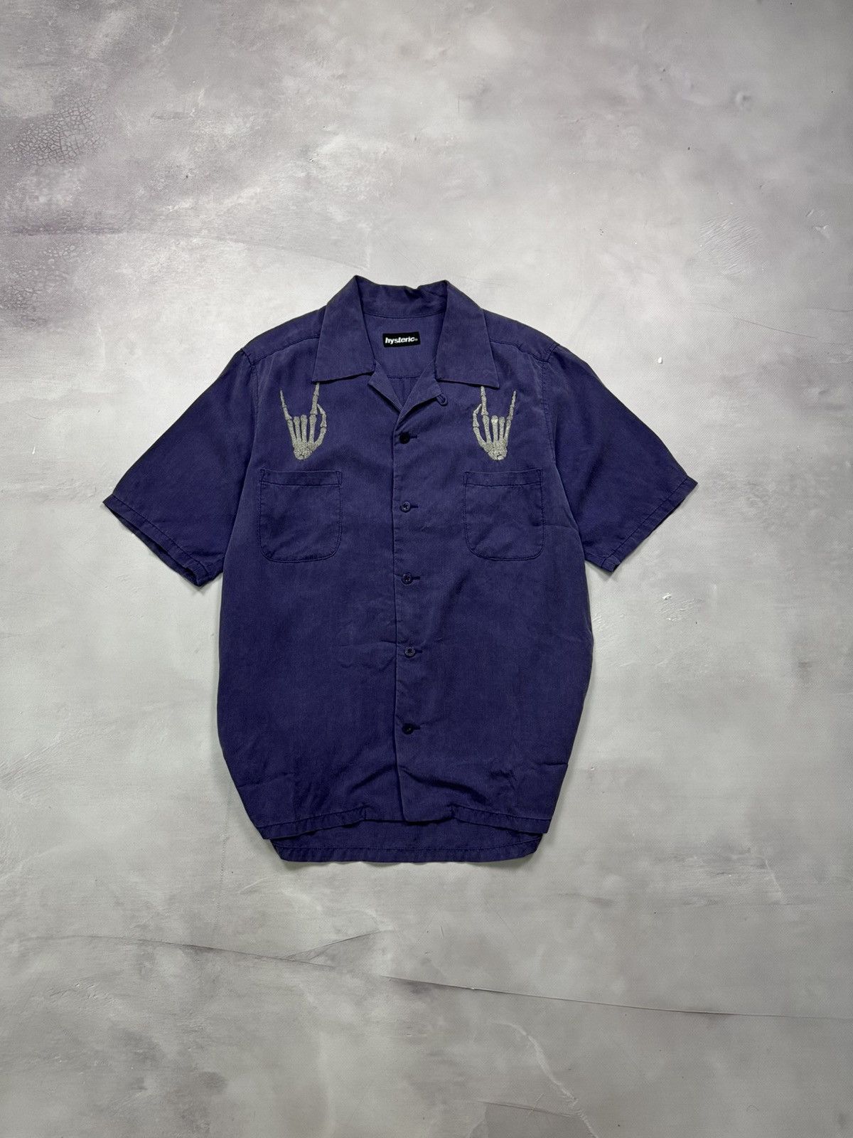 Hysteric Glamour Hysteric Glamour Skull Girl Shirt(Purple/M) Size US M / EU 48-50 / 2 - 2 Thumbnail