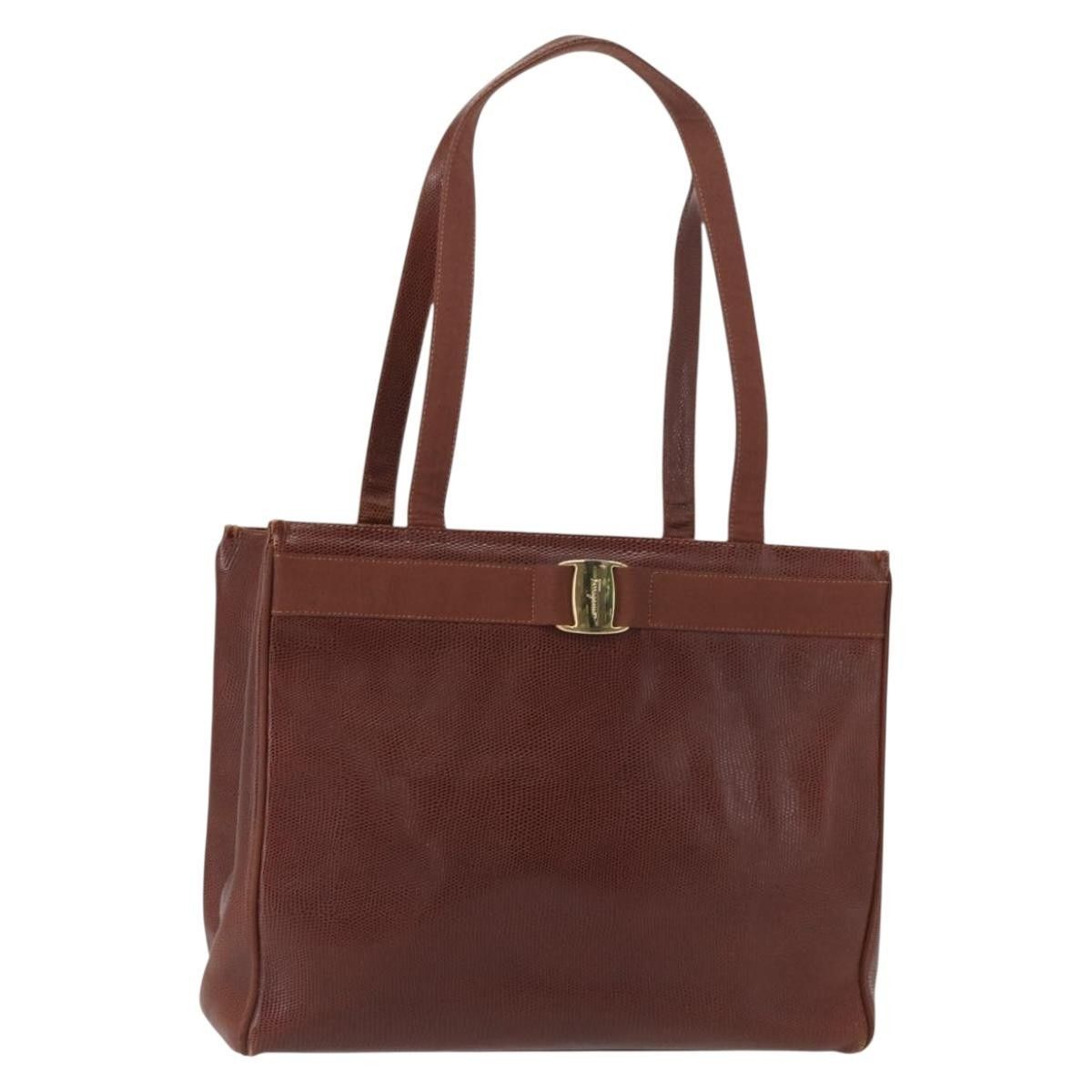 Salvatore Ferragamo Salvatore Ferragamo Vala tote Leather Size ONE SIZE - 1 Thumbnail