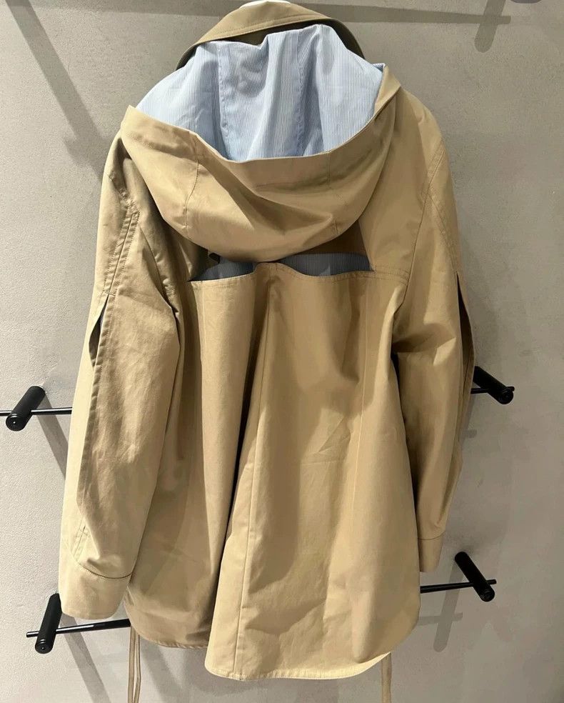 Loewe LOEWE Cotton military style hooded parker coat Size XS / US 0-2 / IT 36-38 - 5 Thumbnail