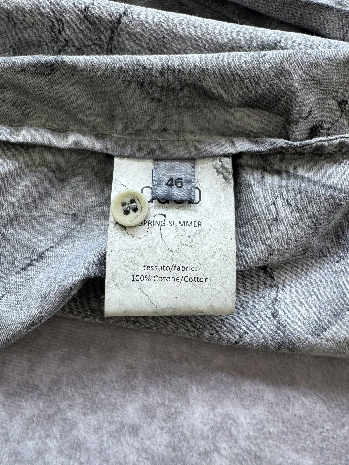 Rick Owens Daub SPRING-SUMMER Dyed Shirt Size US M / EU 48-50 / 2 - 4 Thumbnail