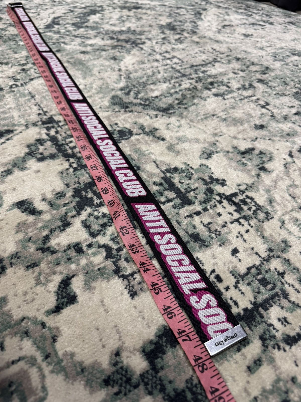 Anti Social Social Club ANTI SOCIAL SOCIAL CLUB ASSC FABRIC BELT Size 36 - 2 Thumbnail