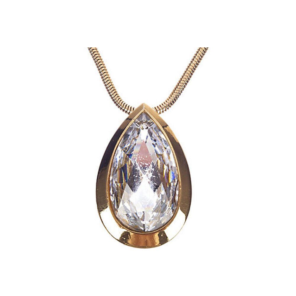 Lanvin Lanvin Tear Drop Statement Rhinestone Necklace Size ONE SIZE - 3 Thumbnail