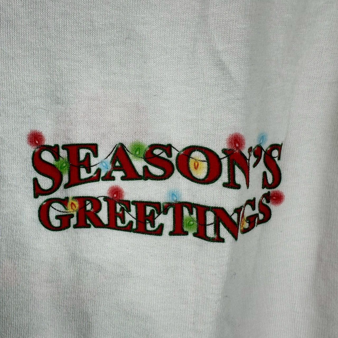Vintage Vintage Bubba Gump Shrimp Season's Greetings Promo T-shirt Size US L / EU 52-54 / 3 - 5 Thumbnail
