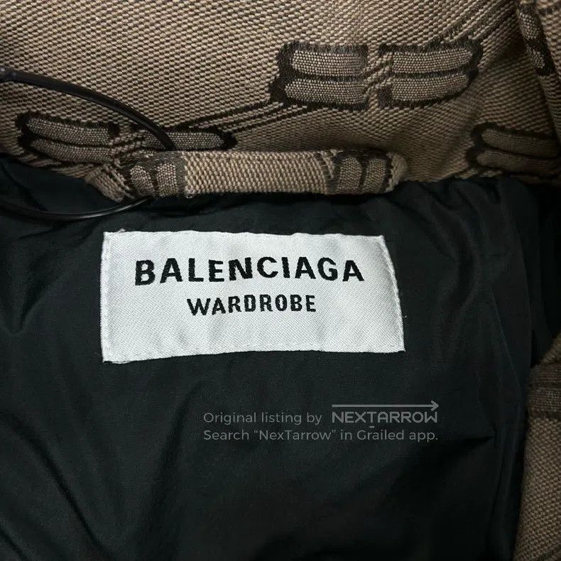 Balenciaga Balenciaga Double B Embroidered Cotton Jacket Size S / US 4 / IT 40 - 4 Thumbnail