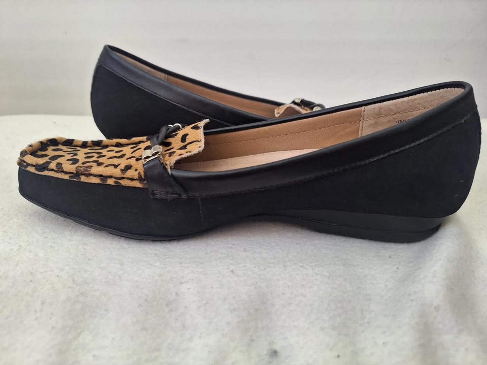 Hush Puppies HUSH PUPPIES Usha Nubuck Leather Loafers Moccasin W size 9.5 Size ONE SIZE - 6 Thumbnail