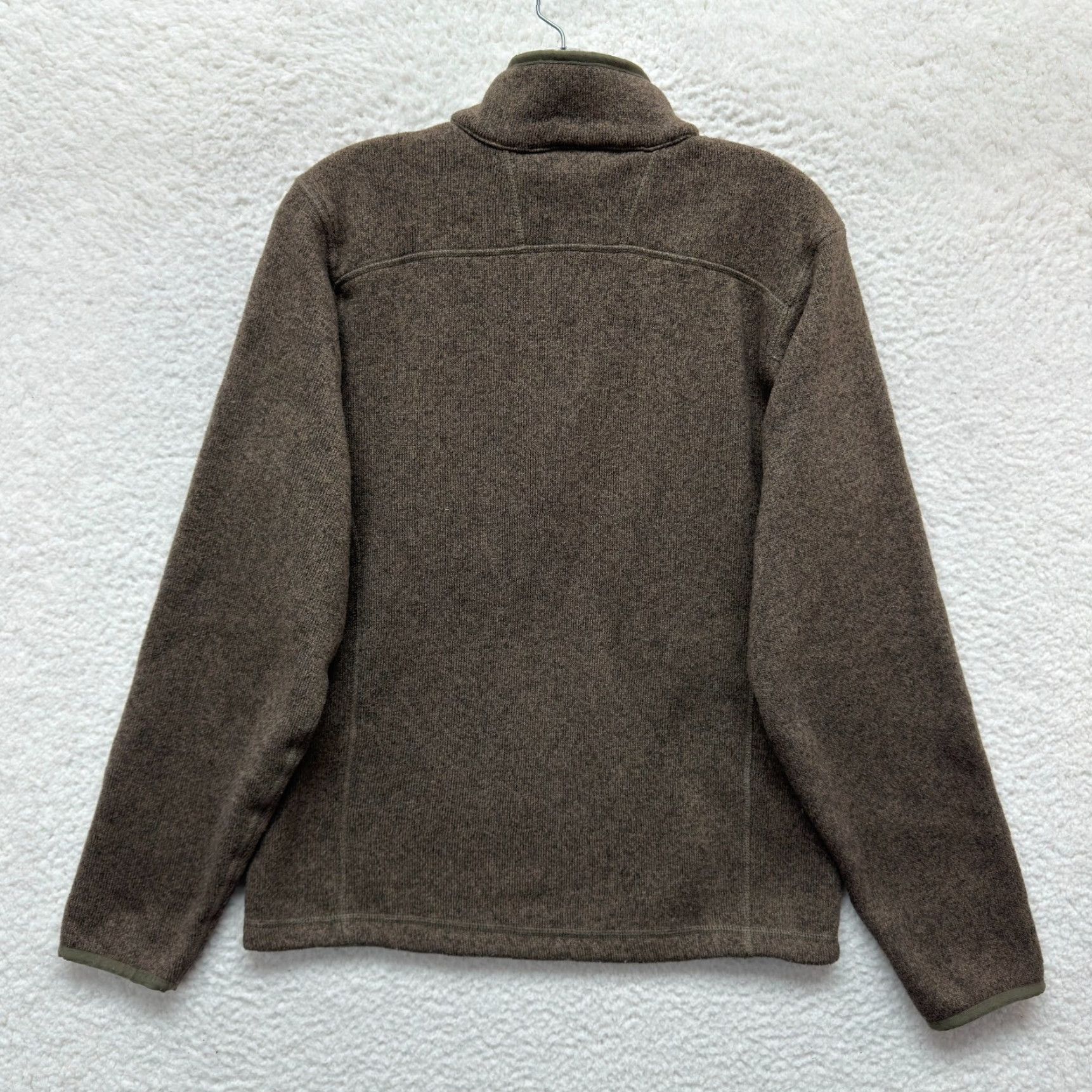 The North Face VINTAGE North Face Fleece Jacket Sweater Small Mens Brown 1/4 Zip Pullover Mock Neck Size US S / EU 44-46 / 1 - 2 Thumbnail