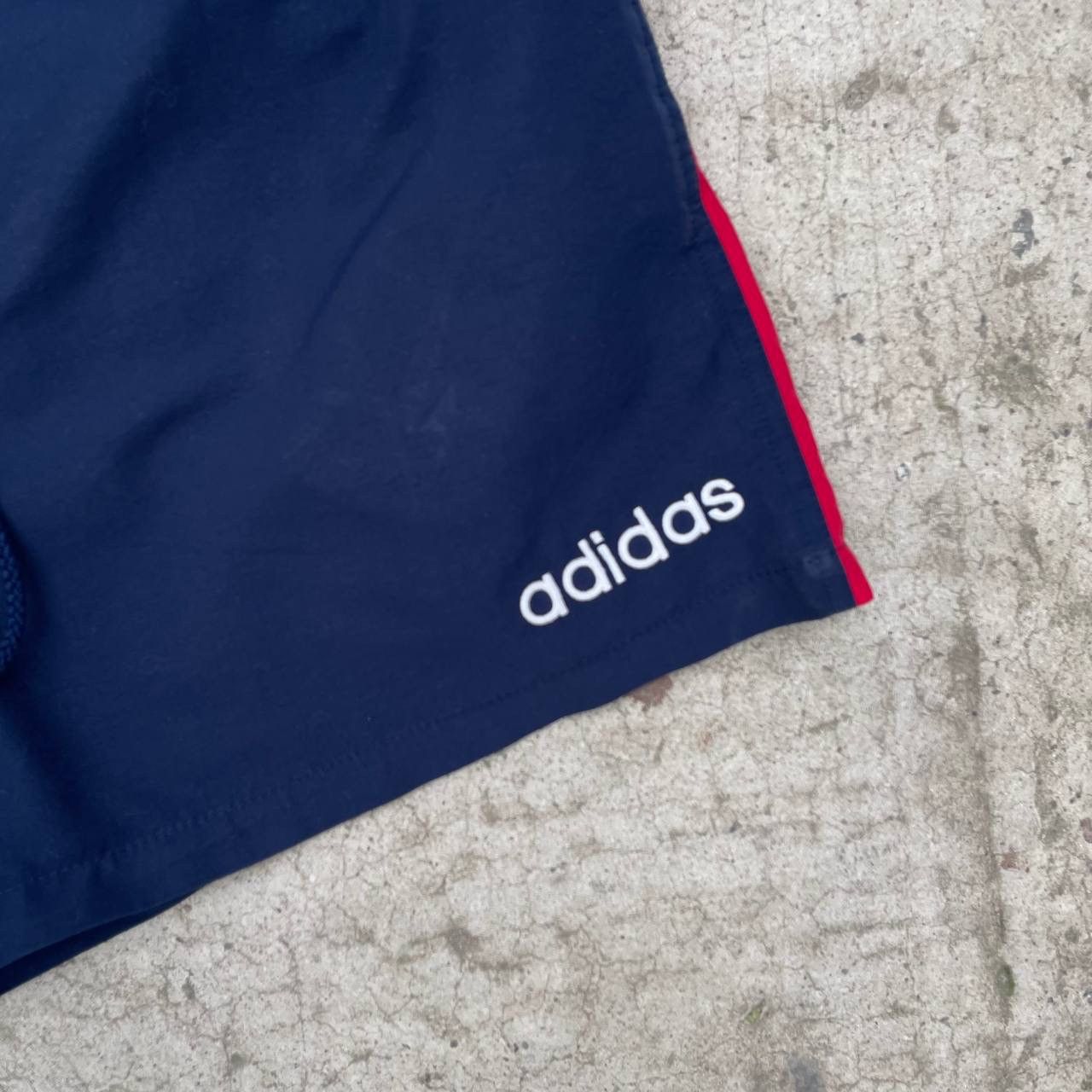 Adidas Vintage Adidas Shorts 90s Swimwear Y2K USA Size L Size US 35 - 4 Thumbnail