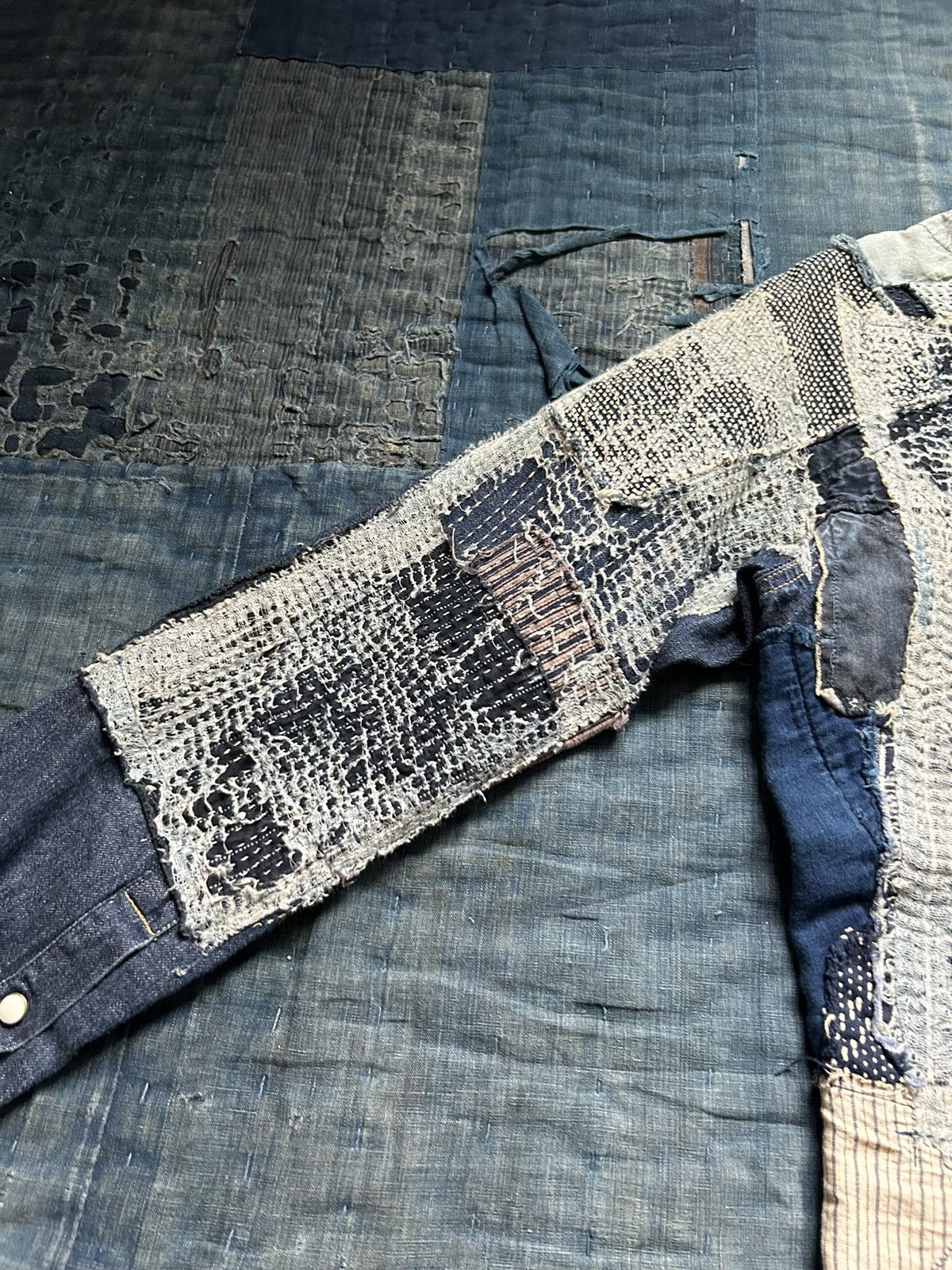 Kapital × Kapital Kountry Kapital boro patchwork western shirt kountry Size US M / EU 48-50 / 2 - 12 Thumbnail