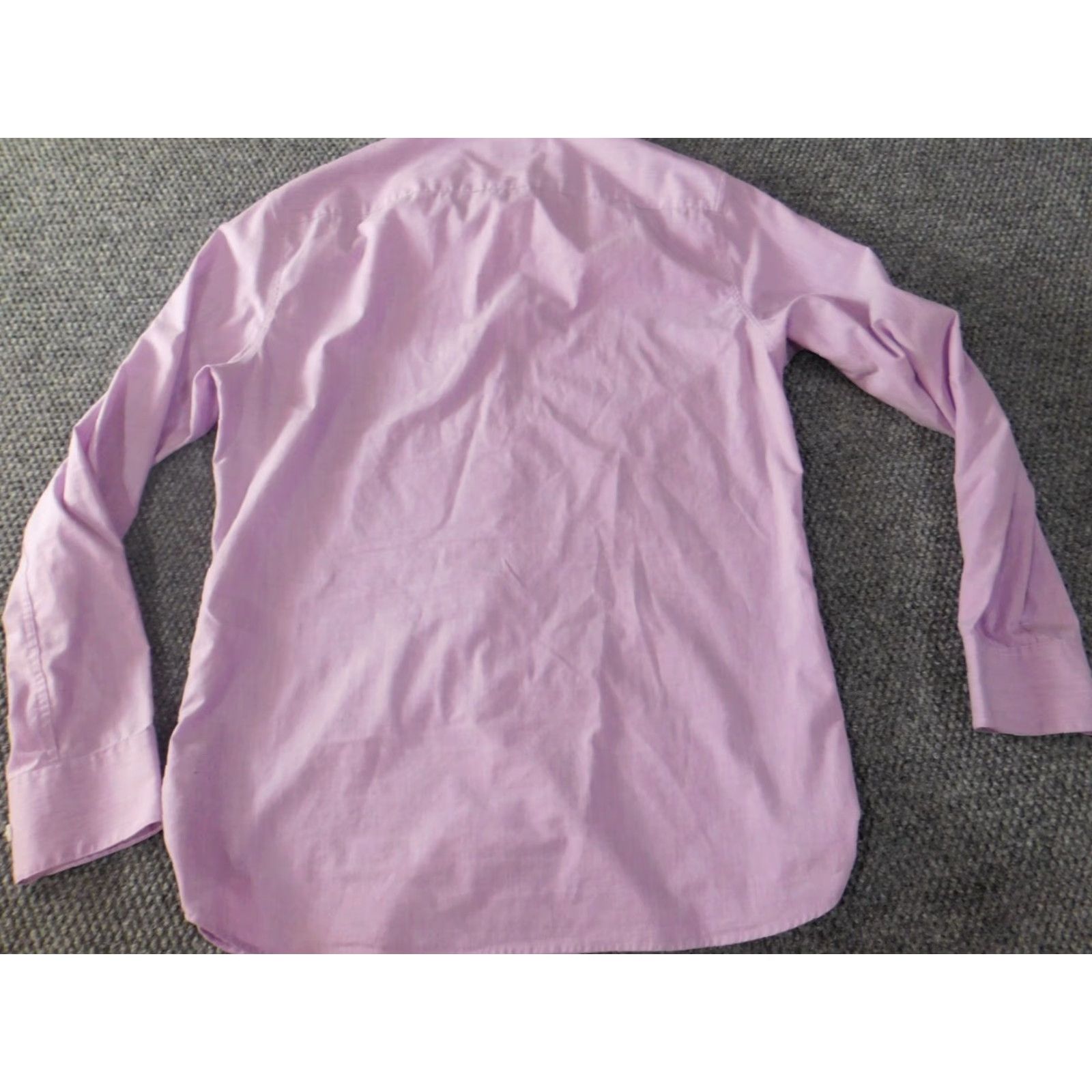 Vintage Fairlane Mens Shirt Medium Purple Button-Up Slim Classic Canvas Cotton Size US M / EU 48-50 / 2 - 7 Thumbnail
