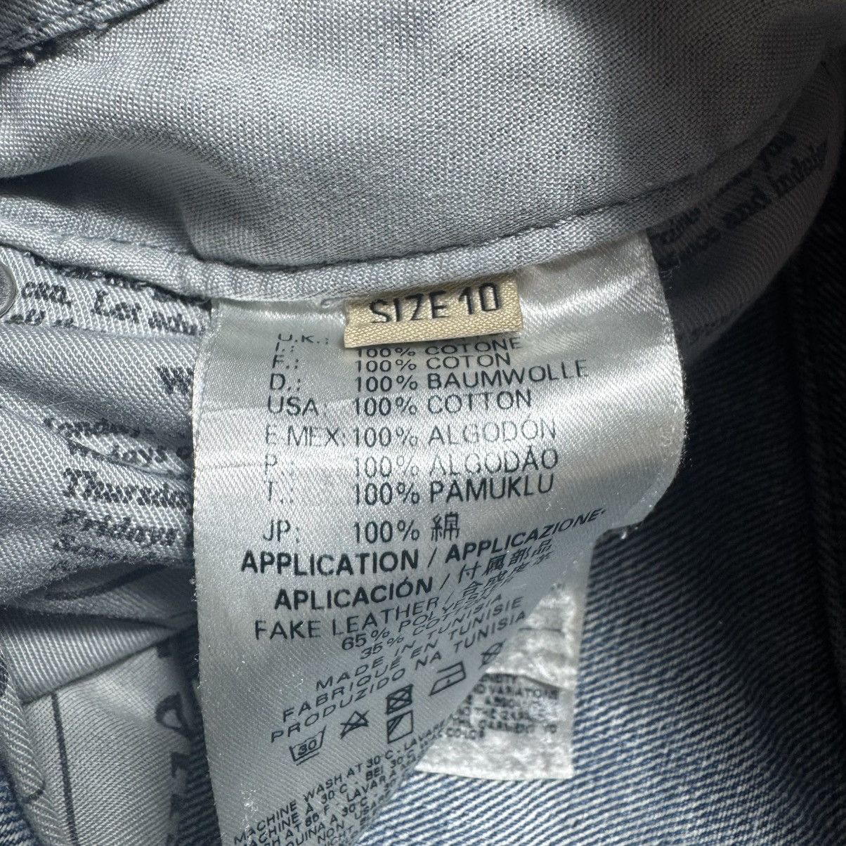 John Galliano vintage y2k destroyed John galliano jeans double waist Size 28" / US 6 / IT 42 - 12 Thumbnail