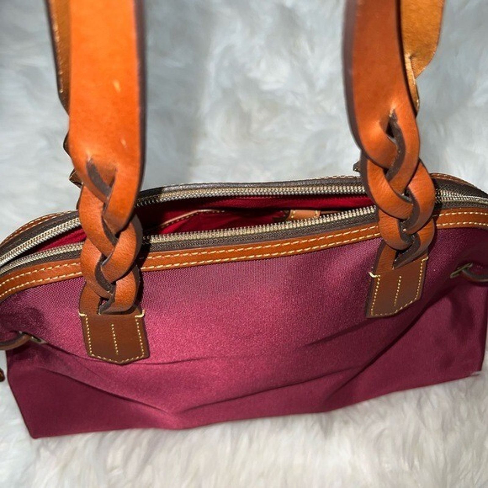 Dooney & Bourke Vintage Dooney & Bourke Medium Domed Satchel Bag A829176 Size ONE SIZE - 3 Thumbnail