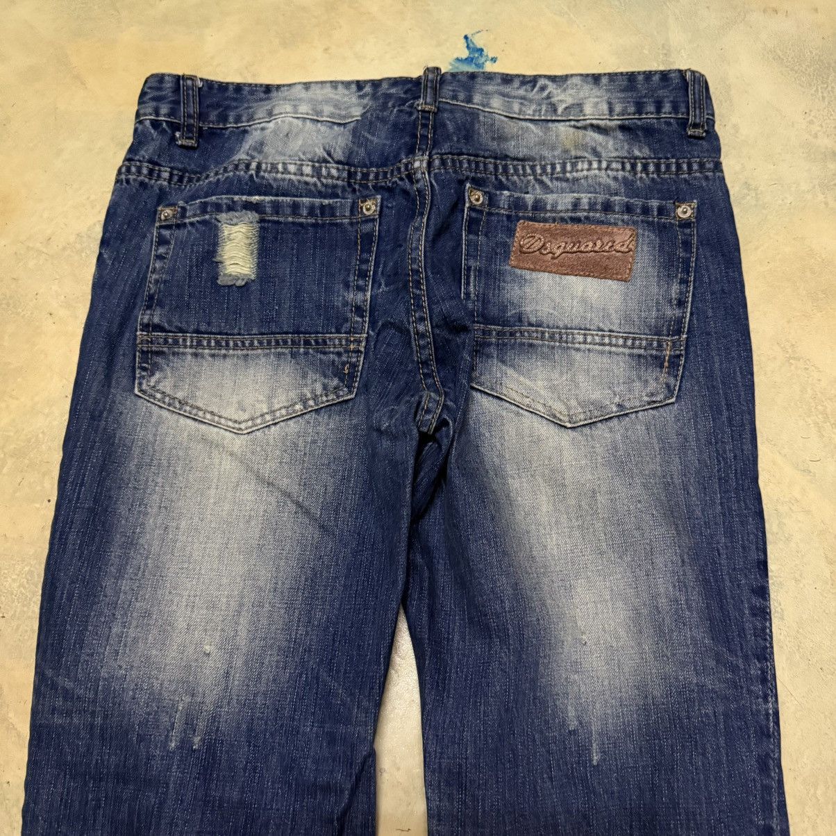 Dsquared2 Dsquared Distressed Denim Jeans Size US 34 / EU 50 - 17 Thumbnail