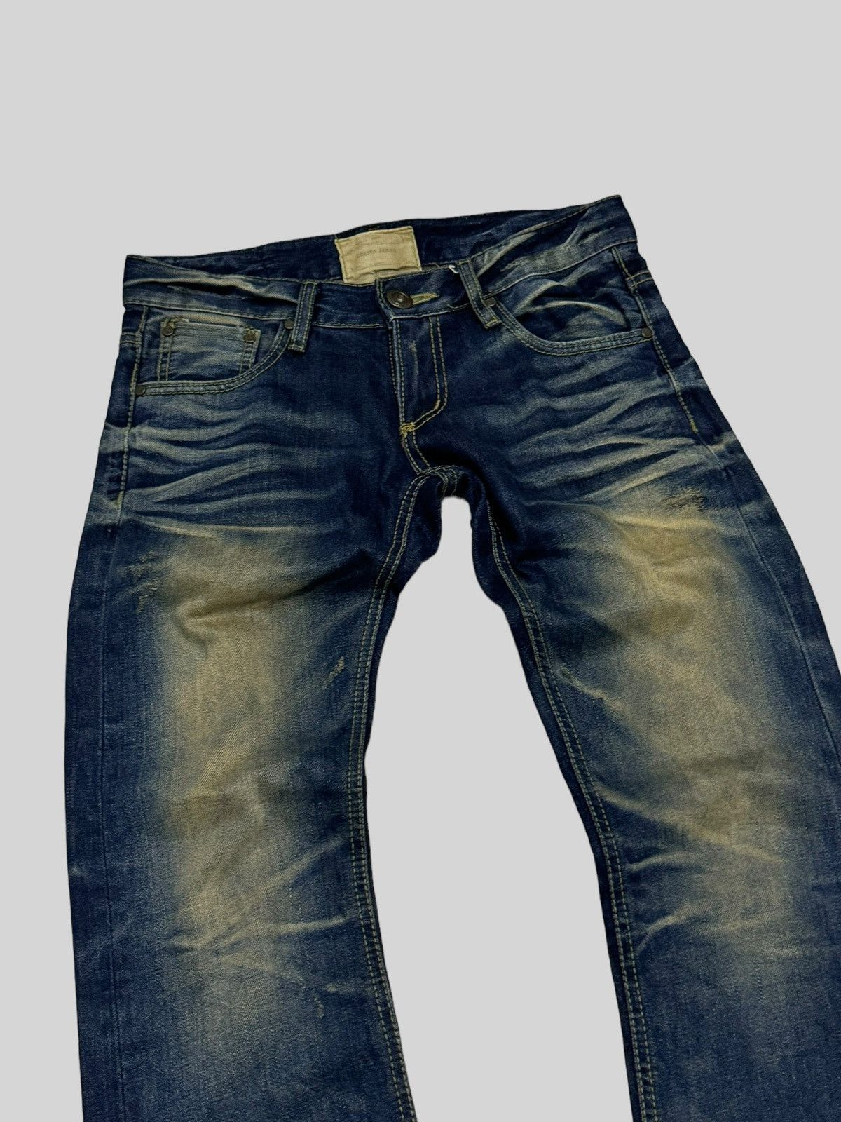 LOLITA JEANS MUDWASH ACID WASH DENIM JEANS