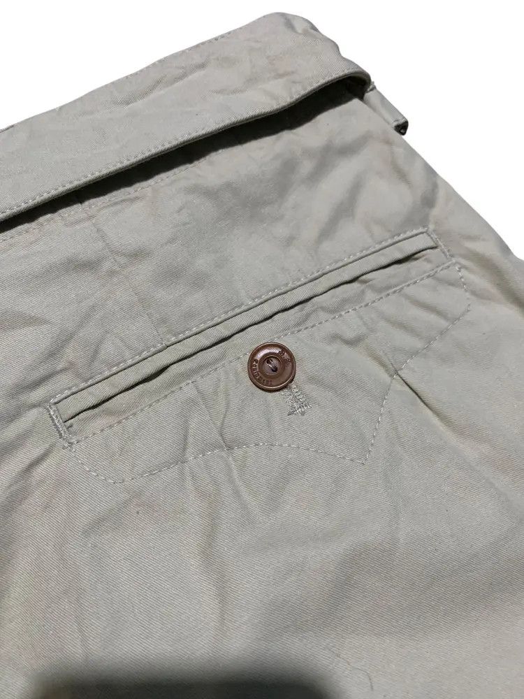 Aspesi Aspesi Blue Garments gurkha pleats wide short pants Size US 30 / EU 46 - 11 Thumbnail