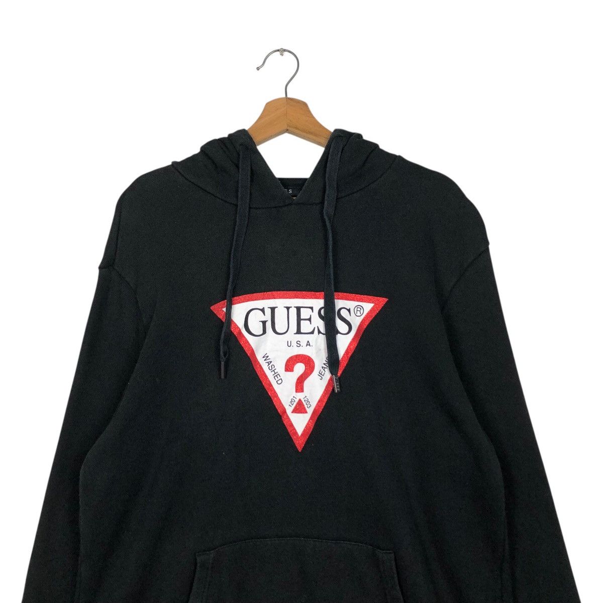 Guess Guess Classic Triangle Sweat Hoodie Size US L / EU 52-54 / 3 - 14 Thumbnail