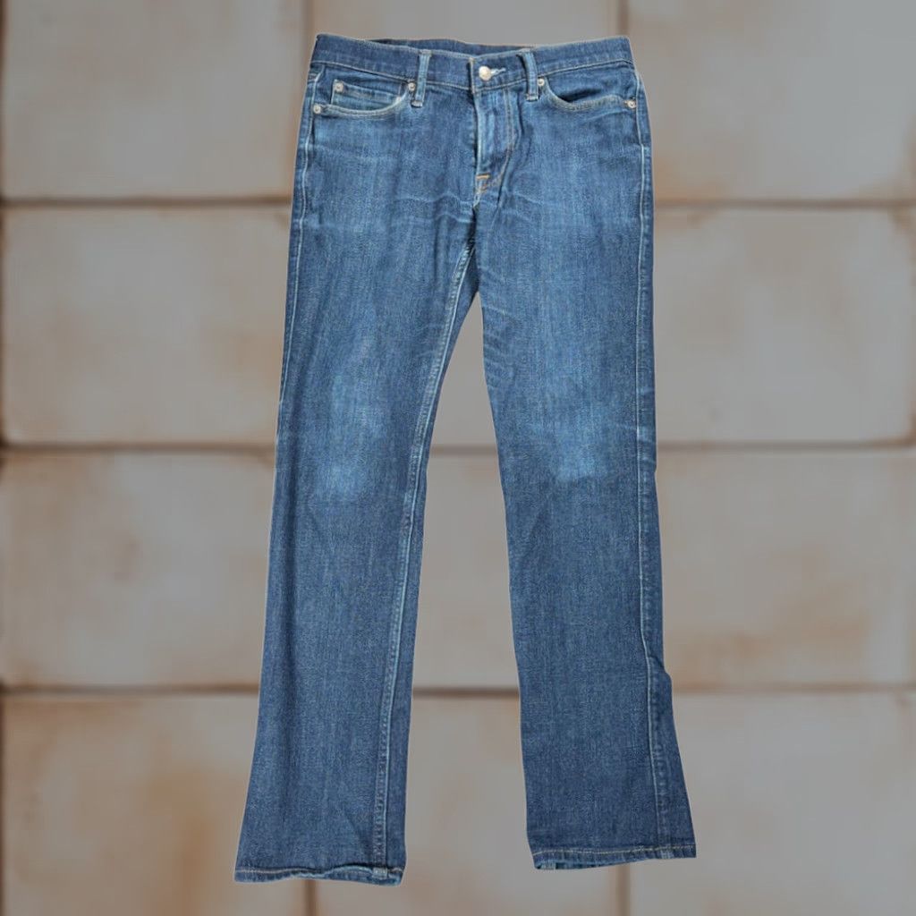 Abercrombie & Fitch Abercrombie & Fitch Jeans Mens 30x29 Blue Dark Wash Denim Langdon Skinny Stretch Jeans Mens Regular 30 Blue Dark Wash Skinny Stretch Langdon Size US 30 / EU 46 - 1 Thumbnail