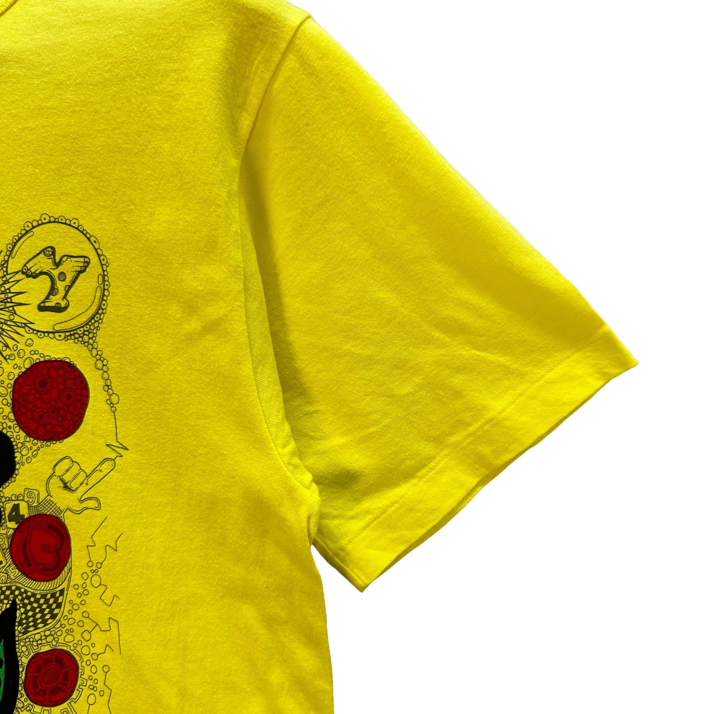 Vintage 90's 24 HOUR TELEVISION Love Flower Single Stitch T #A6-0146 Size US M / EU 48-50 / 2 - 6 Thumbnail