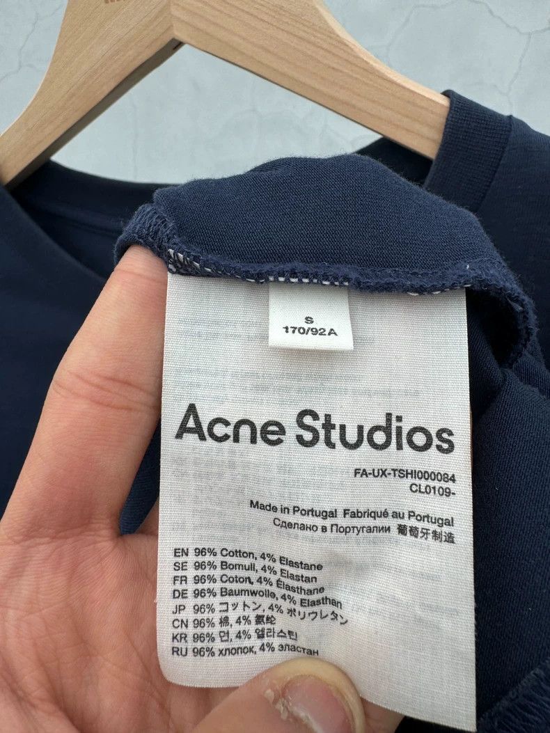 Acne Studios Acne Studios Rhinestone Smiling Face Short Sleeves 2501-Ne Size US S / EU 44-46 / 1 - 6 Thumbnail