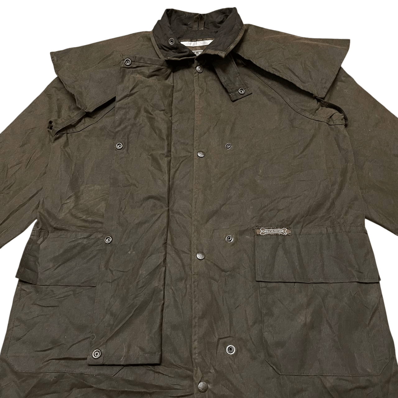 Man Made In Australia Vintage Driza Bon Waxed Riding Short Coat Size US S / EU 44-46 / 1 - 6 Thumbnail