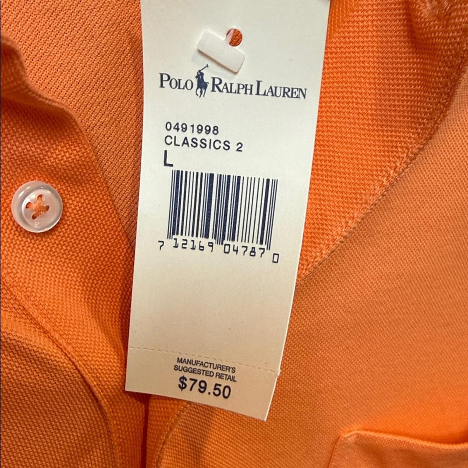 Izod Izod Men's Polo Shirt in Bold Orange Size US L / EU 52-54 / 3 - 4 Thumbnail