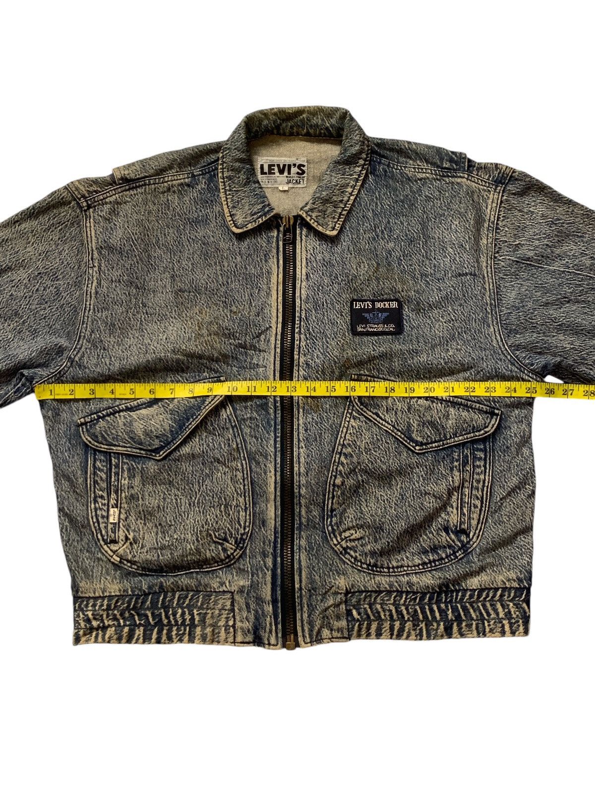 Dockers × Levi's Vintage Clothing Rare Design Vintage Levi’s Denim Jackets Size US L / EU 52-54 / 3 - 12 Thumbnail