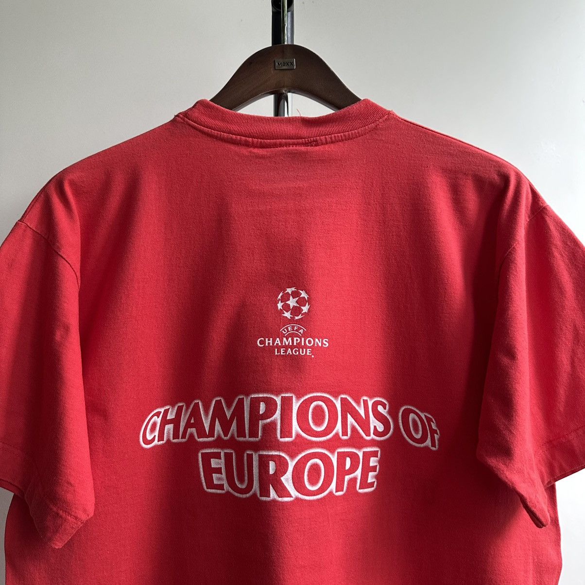 Umbro Vintage 1999 Umbro Manchester United Champions Of Europe Tee Size US M / EU 48-50 / 2 - 8 Thumbnail