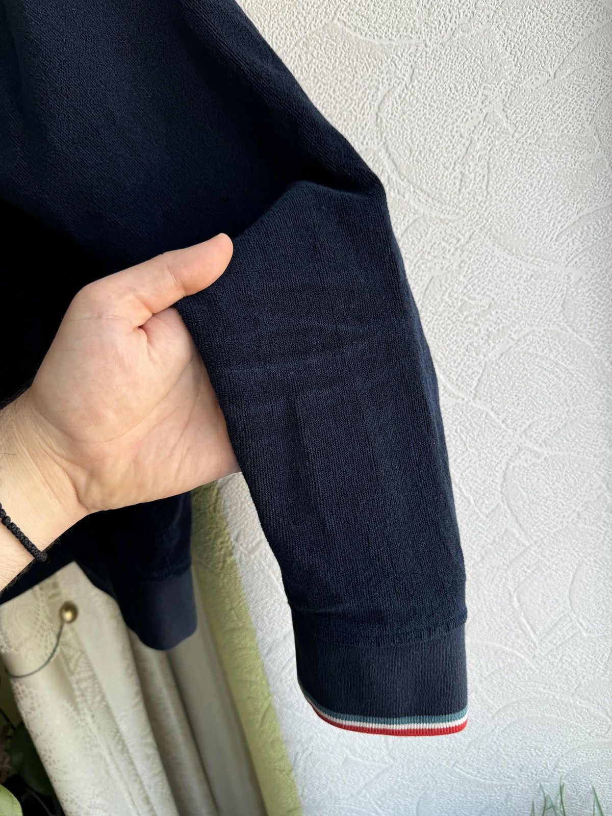 Orlebar Brown Orlebar Brown Terry Zip Jacket Navy Blue Size US L / EU 52-54 / 3 - 14 Thumbnail
