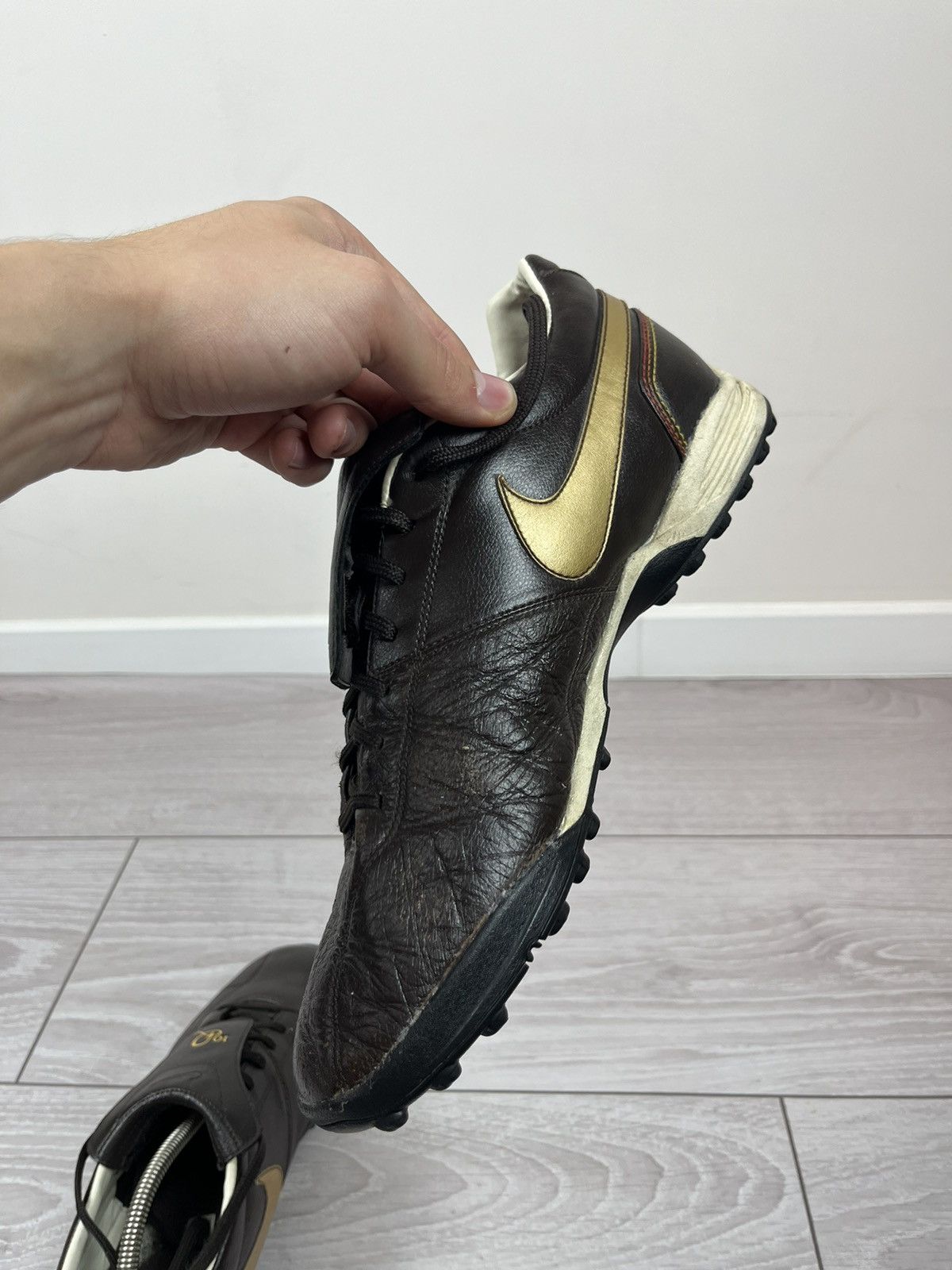 Nike Nike Tiempo 2007 Ronaldinho Vintage Soccer Shoes Size US 12 / EU 45 - 12 Thumbnail