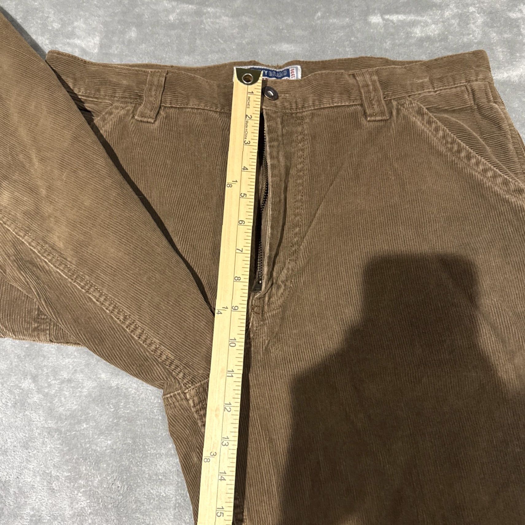 Old Navy Old Navy Painter's Corduroy Pants Men's Brown 36x32 Carpenter Straight Skater Casual Workwear Pants Size US 36 / EU 52 - 7 Thumbnail