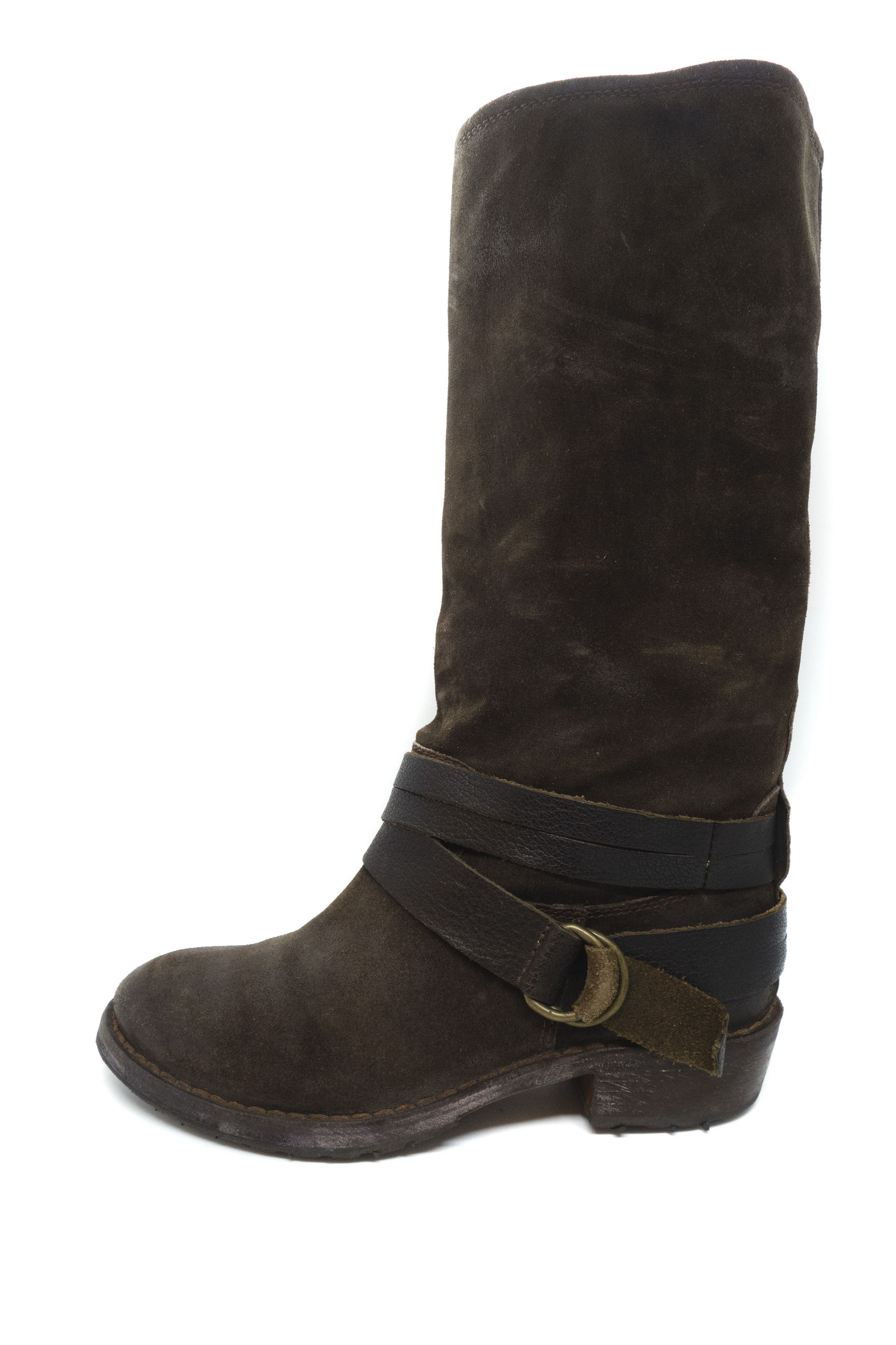 MoMA Leather High Belted Fur Inside Boots Size US 6 / IT 36 - 2 Thumbnail
