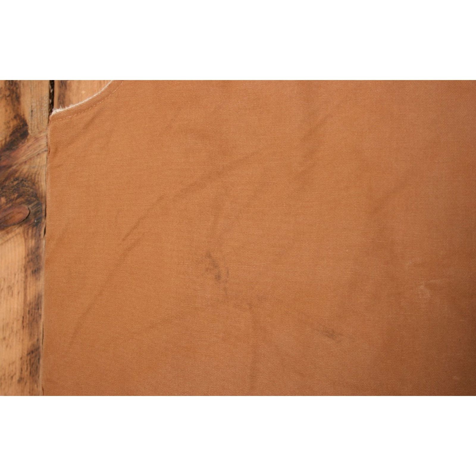 Carhartt VINTAGE Carhartt Vest 2XL Workwear Men Sz XXL Sherpa Lined Cotton Canvas Zip Brown Stains Carhartt Vest Mens Size US XXL / EU 58 / 5 - 7 Thumbnail