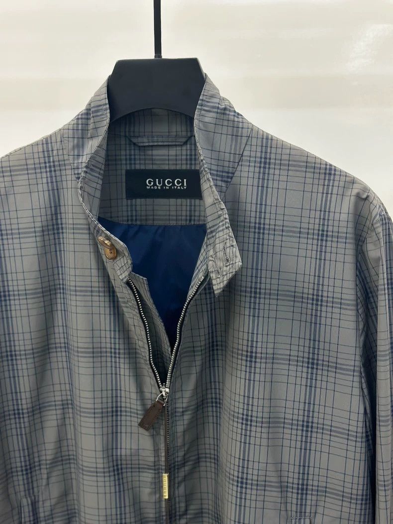 Gucci Gucci Plaid men's casual windbreaker jacket 2501-Nextarrow Size US M / EU 48-50 / 2 - 3 Thumbnail