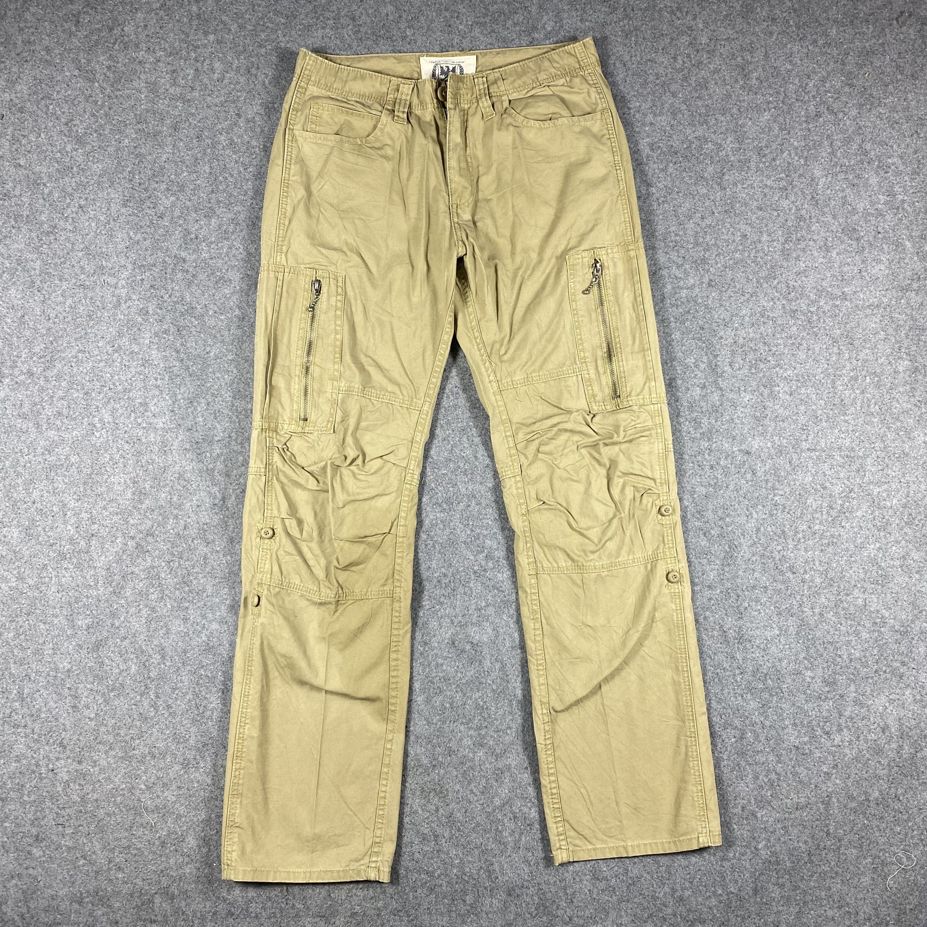 Japanese Brand Japanese Famous Function Garmet Multipocket Tactical Pants Size US 30 / EU 46 - 1 Thumbnail