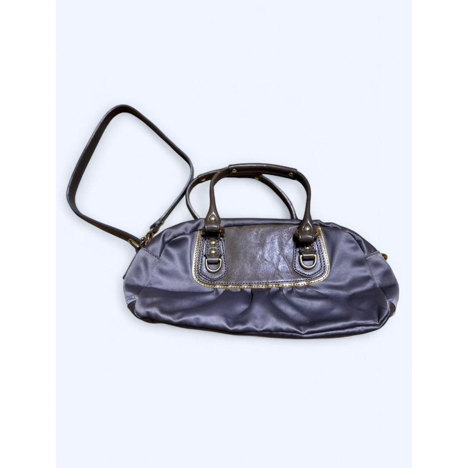 Coach Vintage 2000s Coach Amanda Top Handle Satin Satchel Bag Size ONE SIZE - 2 Thumbnail
