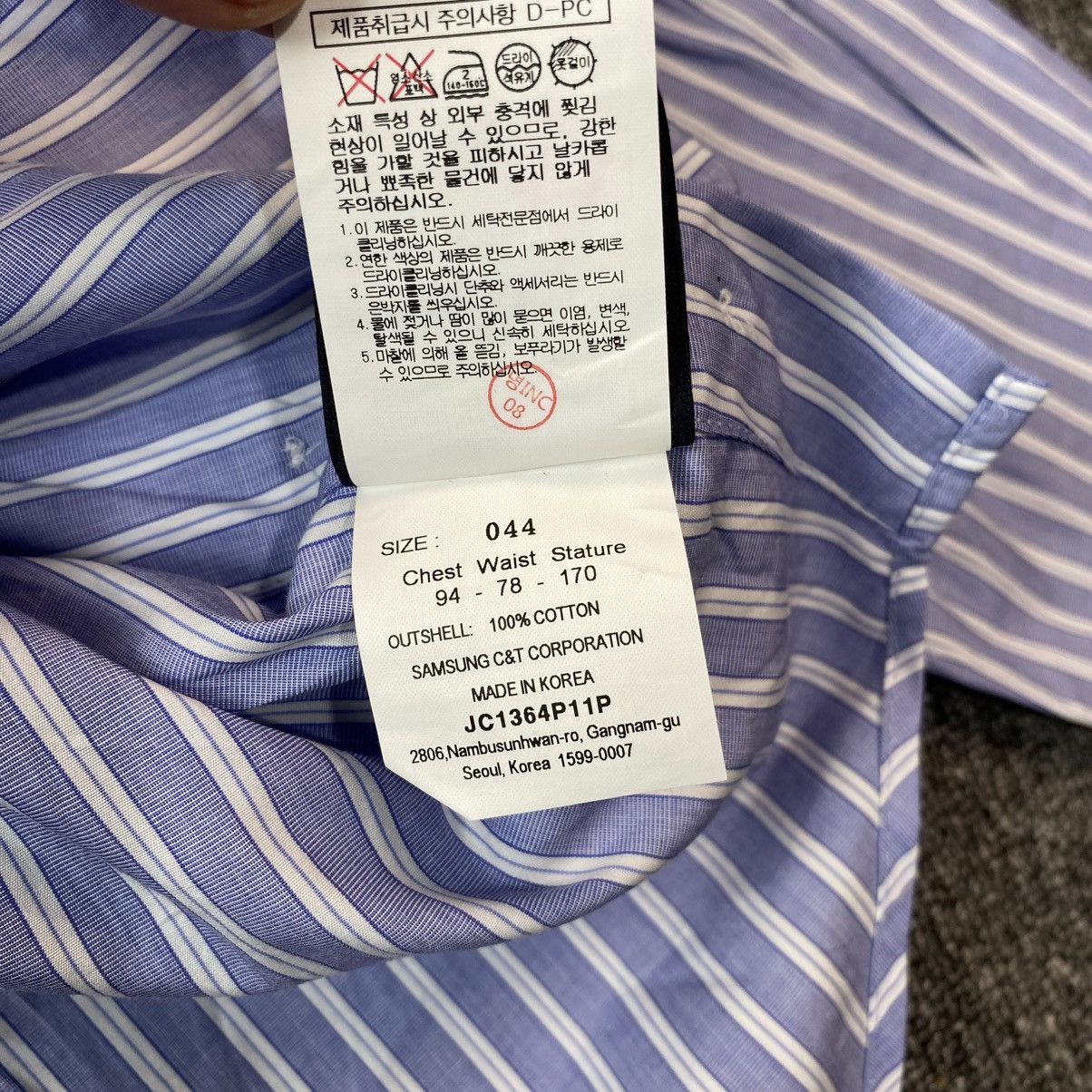 Juun.J Rare Juun.J striped Button up Shirt Size US L / EU 52-54 / 3 - 10 Thumbnail