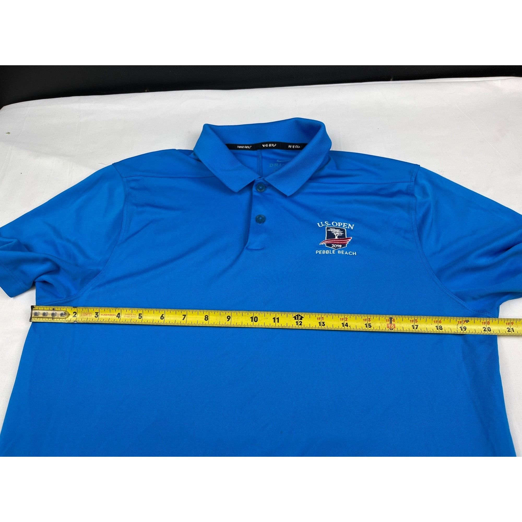 Nike Nike Golf Dri-Fit Men's Blue Golf Shirt/Polo Sz M SKU 4263 Size US M / EU 48-50 / 2 - 9 Thumbnail