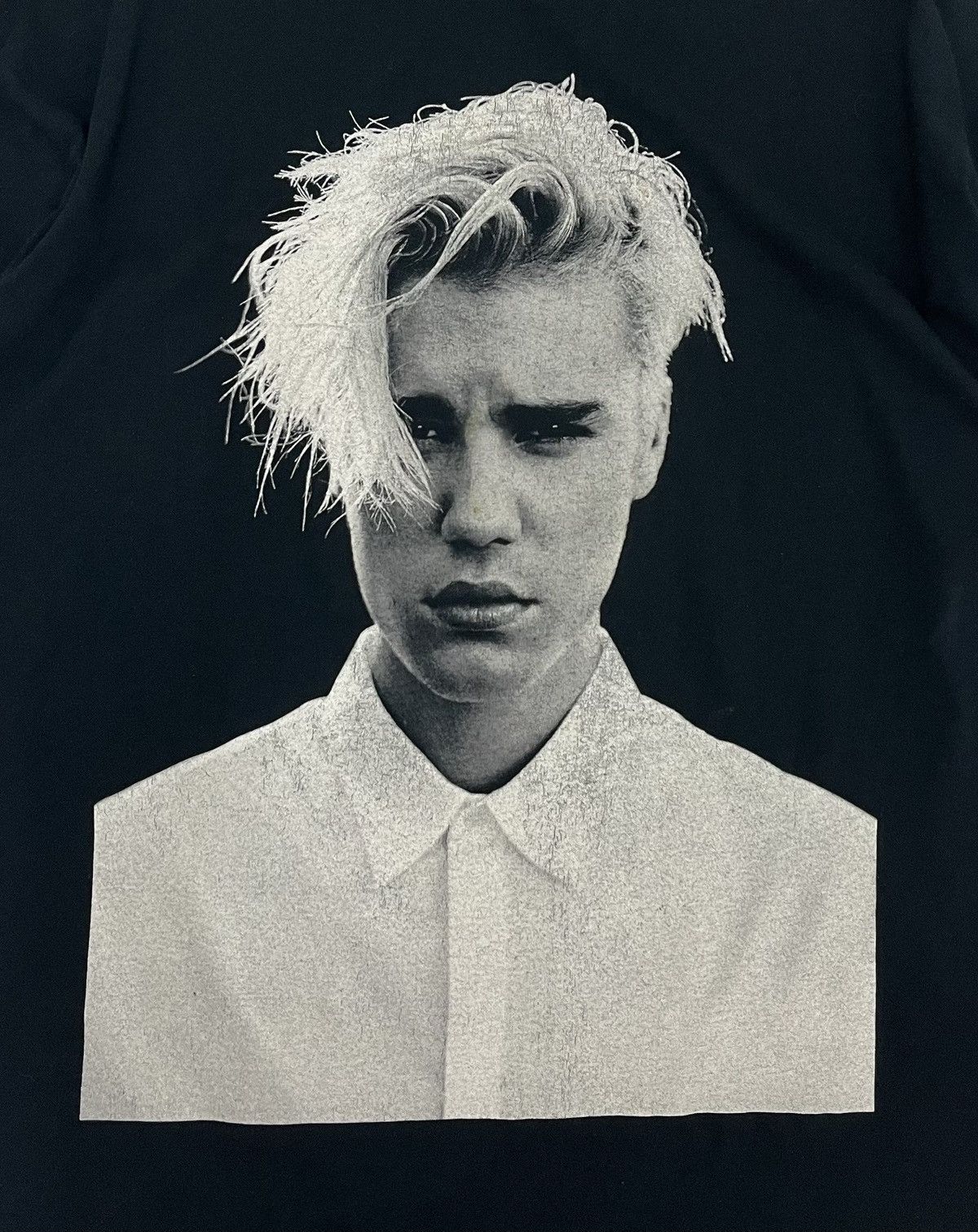 Band Tees × Justin Bieber Justin Bieber Purpose Tour T Shirt Big Face Logo Size XL Size US XL / EU 56 / 4 - 2 Thumbnail