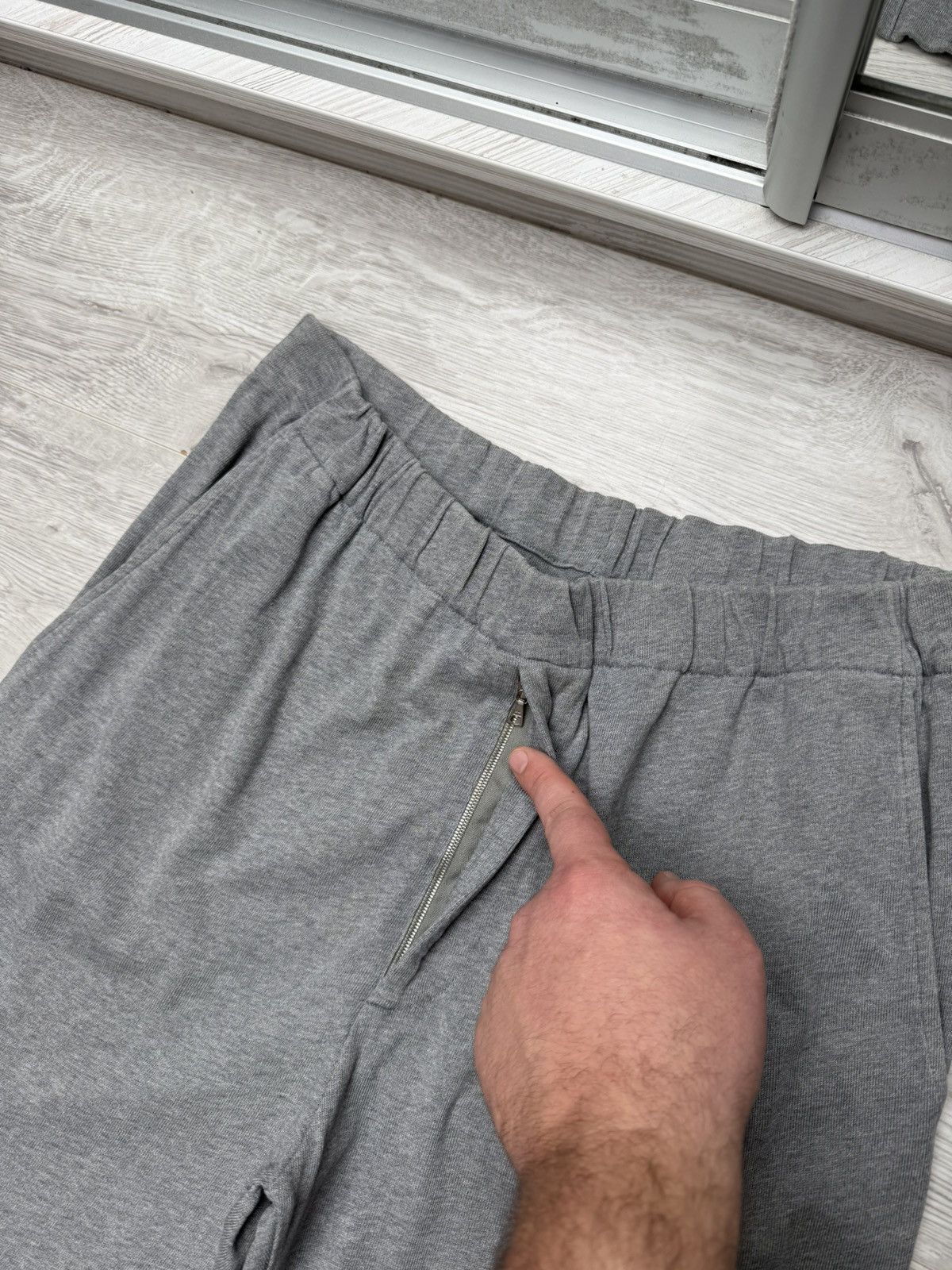 Dries Van Noten Dries Van Noten Gray Cotton Sweatpants Light Track Pants Size 30" / US 8 / IT 44 - 5 Thumbnail