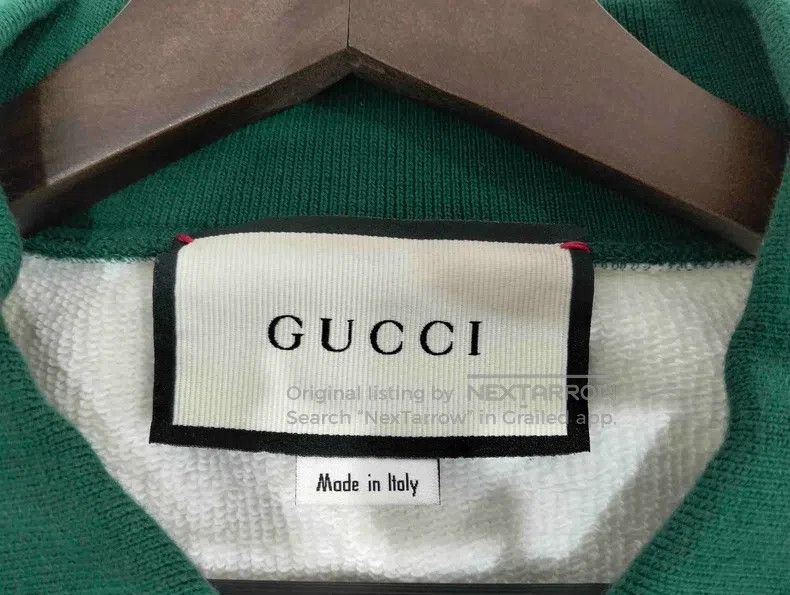 Gucci Gucci Letter contrast colour straight loose long-sleeved P Size US M / EU 48-50 / 2 - 3 Thumbnail