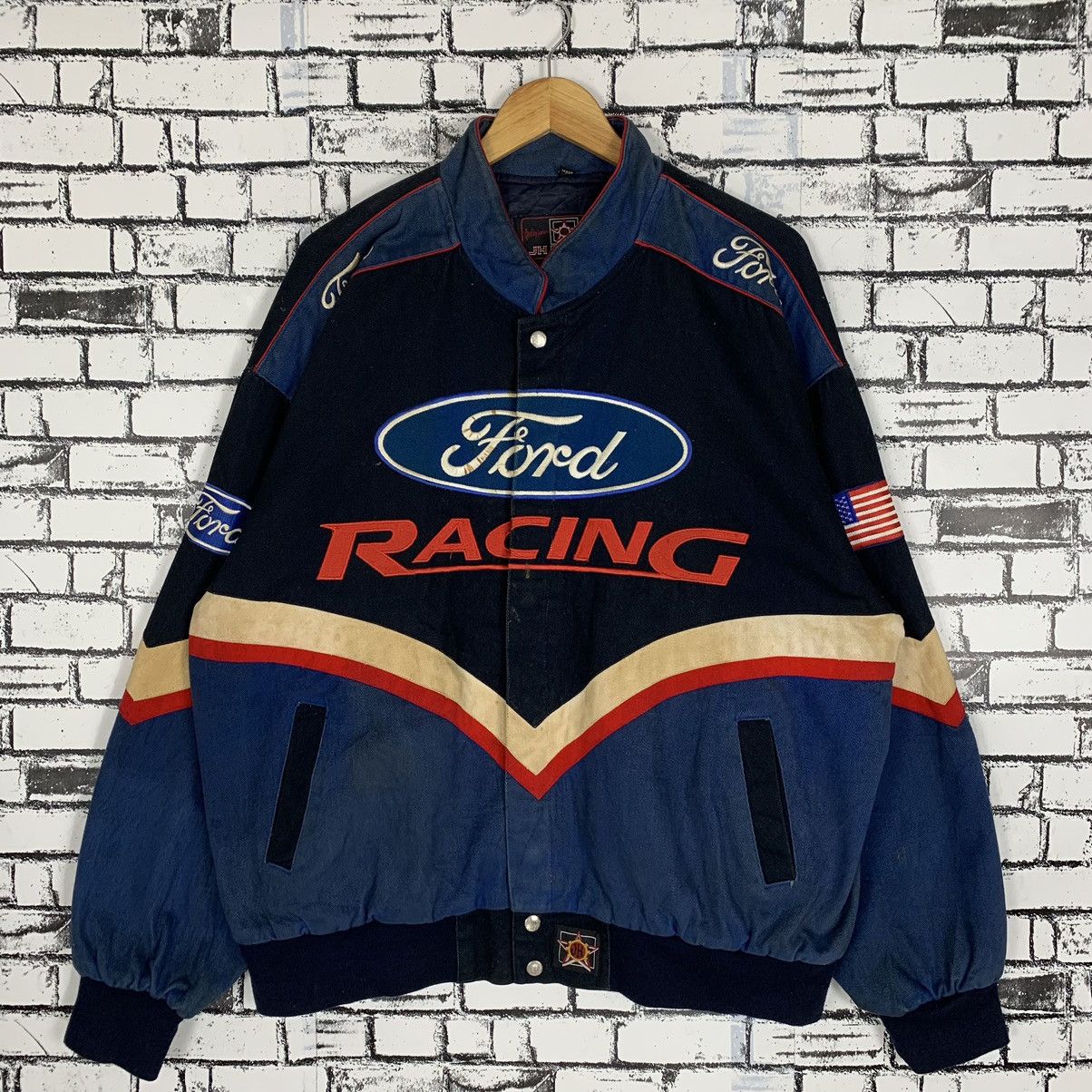 JH DESIGN Ford レーシングジャケット XL