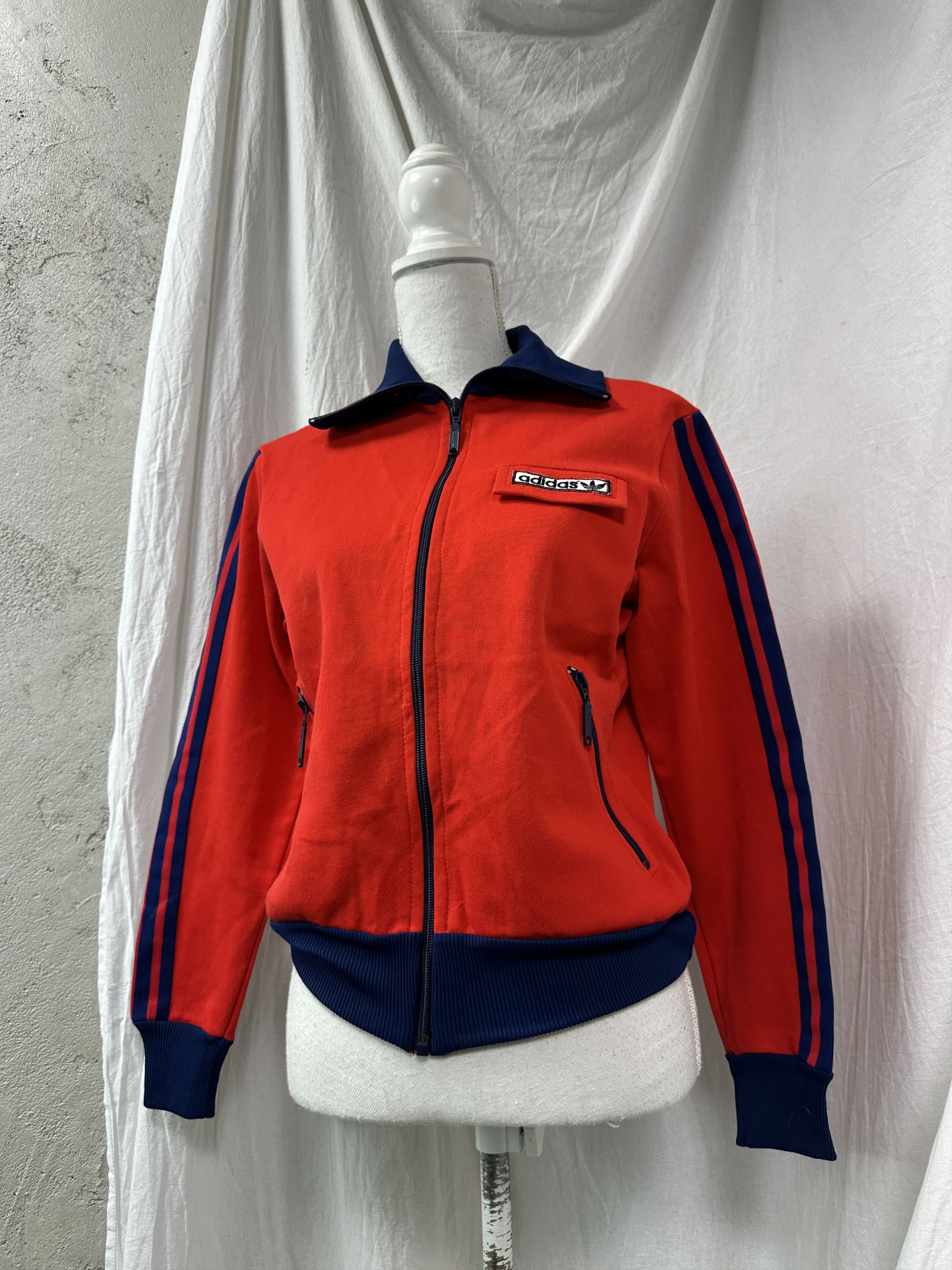 Adidas Vintage Sporty Streetwear Old School Adidas Tracksuit 80s Size US S / EU 44-46 / 1 - 1 Thumbnail