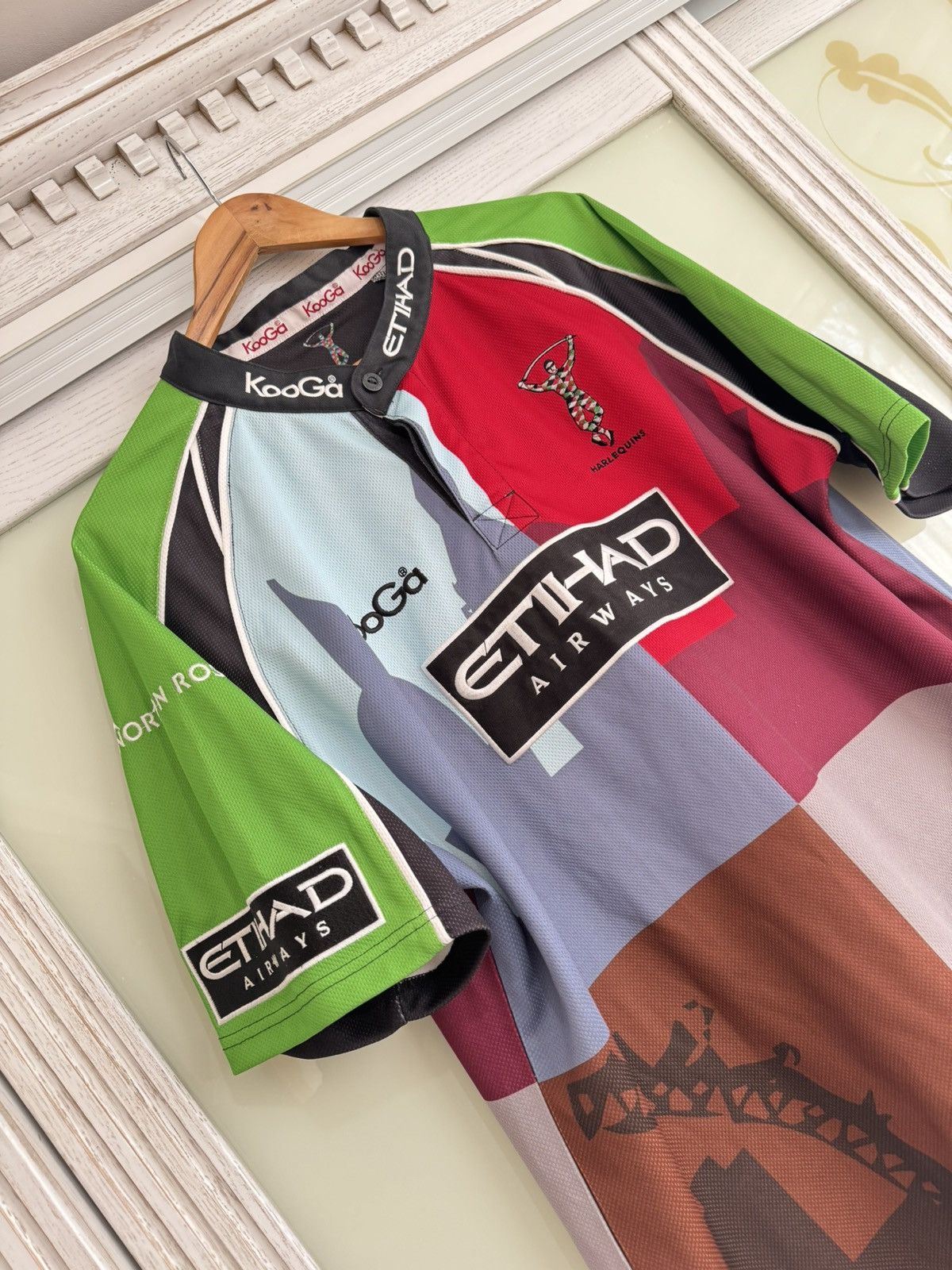 Other Harlequins England 2010-2011 Home Rugby Jersey Shirt Size US XL / EU 56 / 4 - 3 Thumbnail