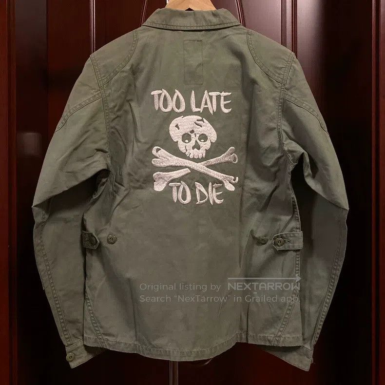Wtaps Wtaps Embroidered Skull Four-Pocket Work Jacket Size US M / EU 48-50 / 2 - 2 Thumbnail