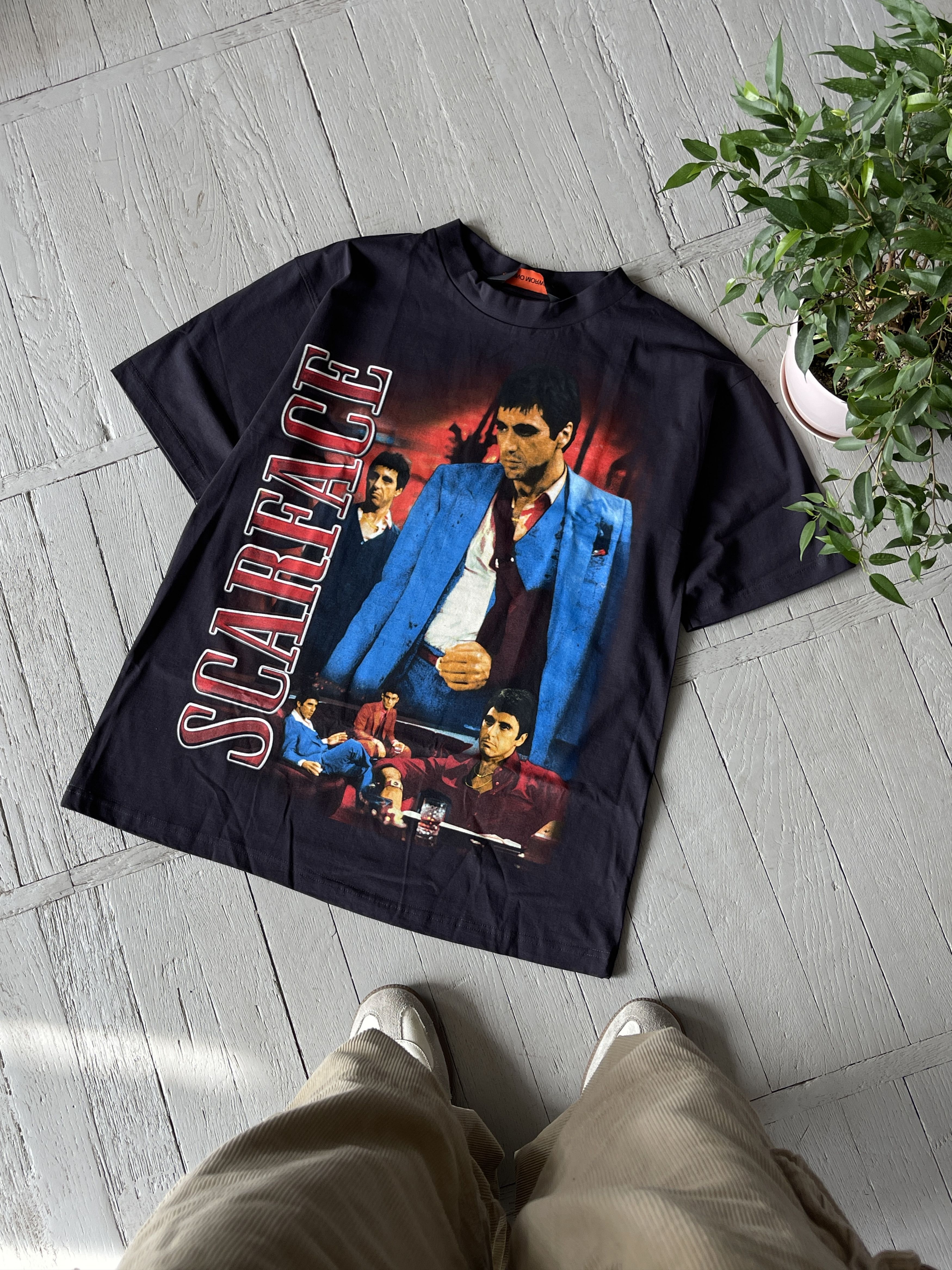 Marino Morwood Marino Morwood Scarface Ap Pachino Tee Shirt Size US M / EU 48-50 / 2 - 1 Thumbnail