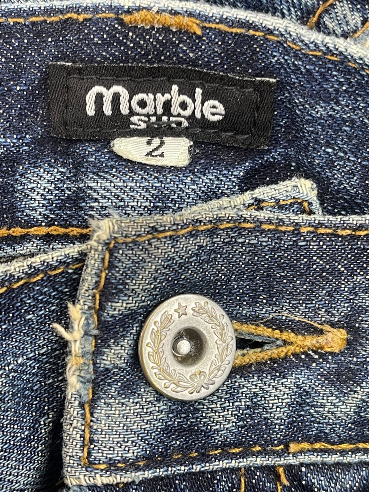 Japanese Brand Japanese Brand Mud Wash Style Baggy Jeans Size US 30 / EU 46 - 10 Thumbnail