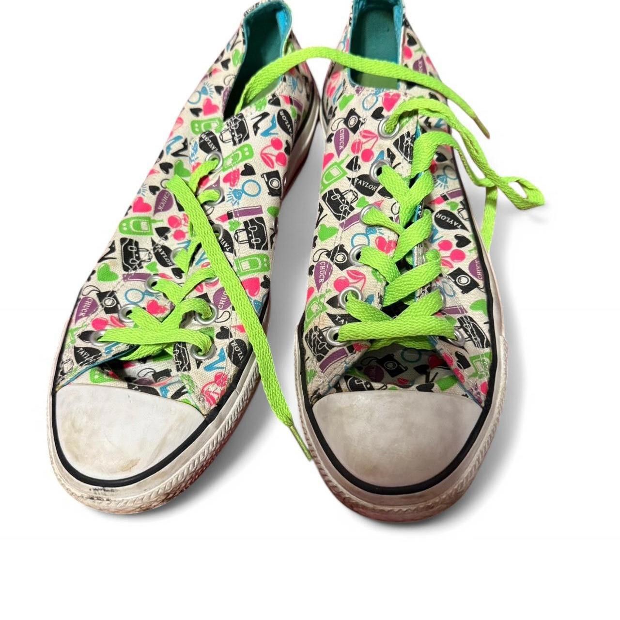 Converse Colorful Converse Chuck Taylor Low Top Sneakers Size US 10 / IT 40 - 1 Thumbnail