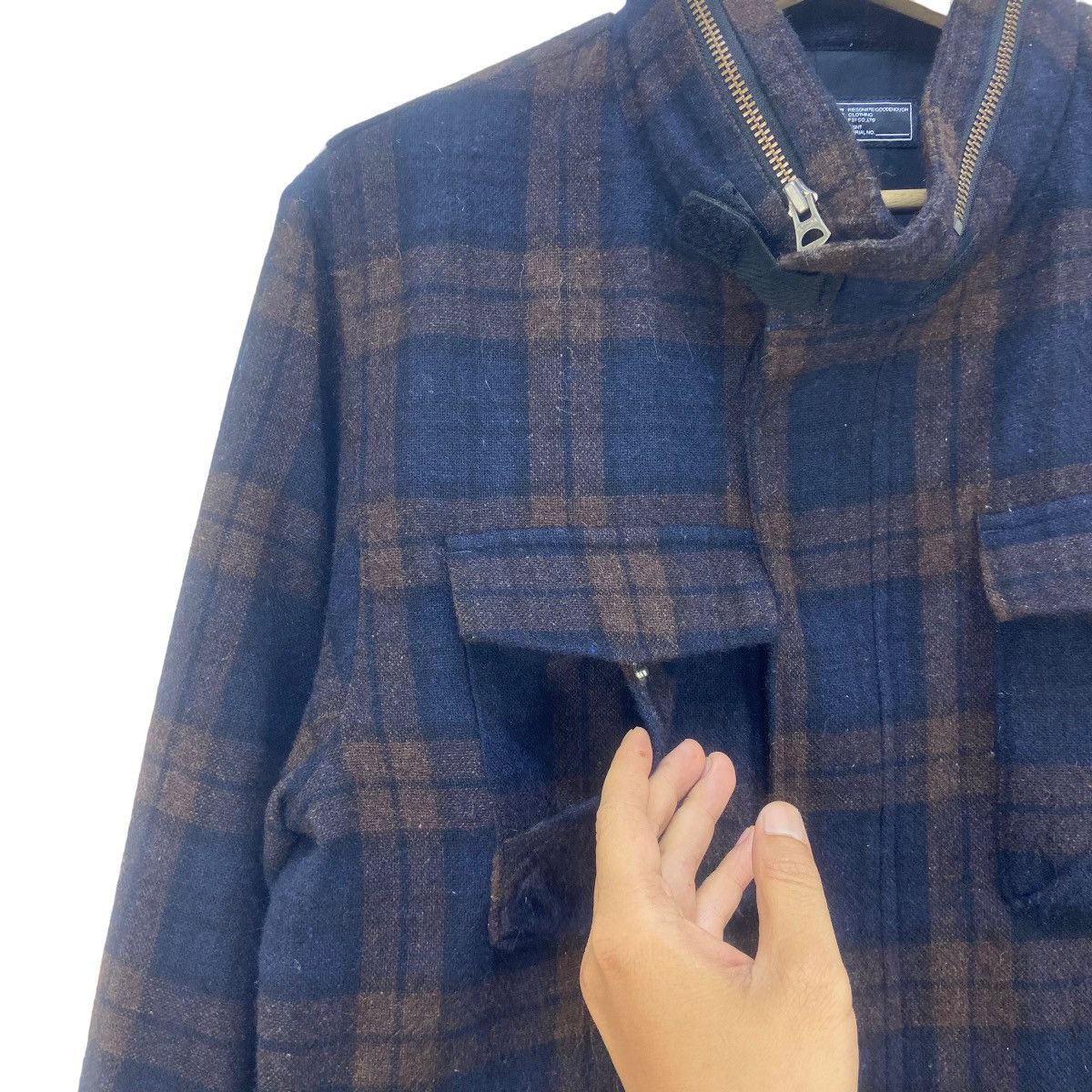 Good Enough Vintage Resonate Good Enough Checkered Plaid Wool Jacket Size US S / EU 44-46 / 1 - 15 Thumbnail