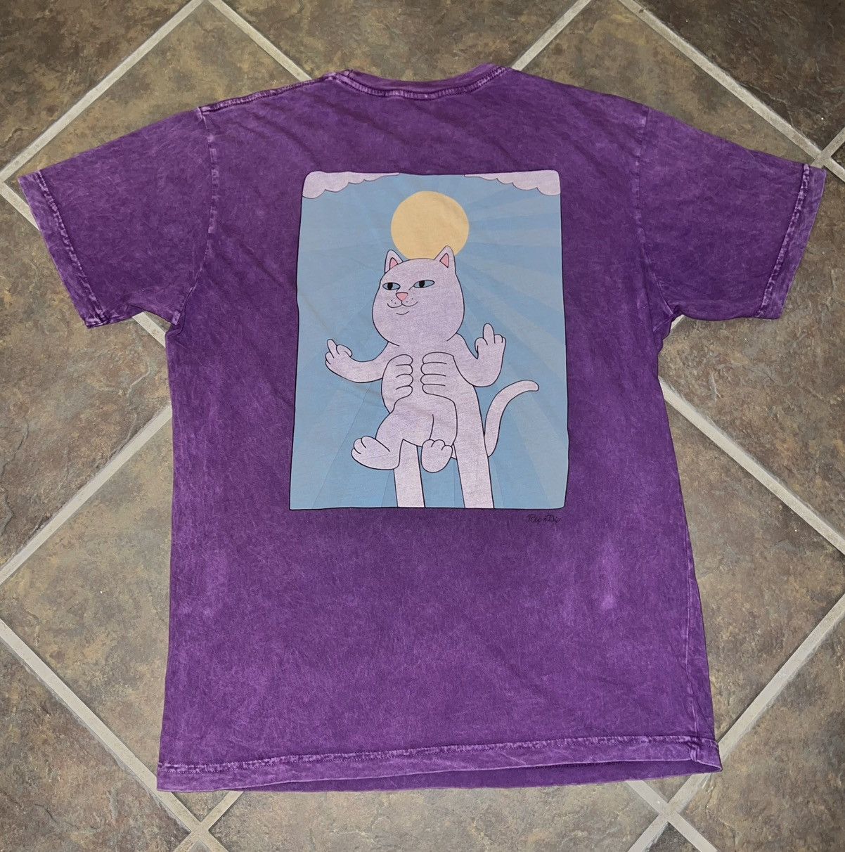 RIPNDIP RIPNDIP HALO BABY NERMAL T-SHIRT Size US L / EU 52-54 / 3 - 9 Thumbnail